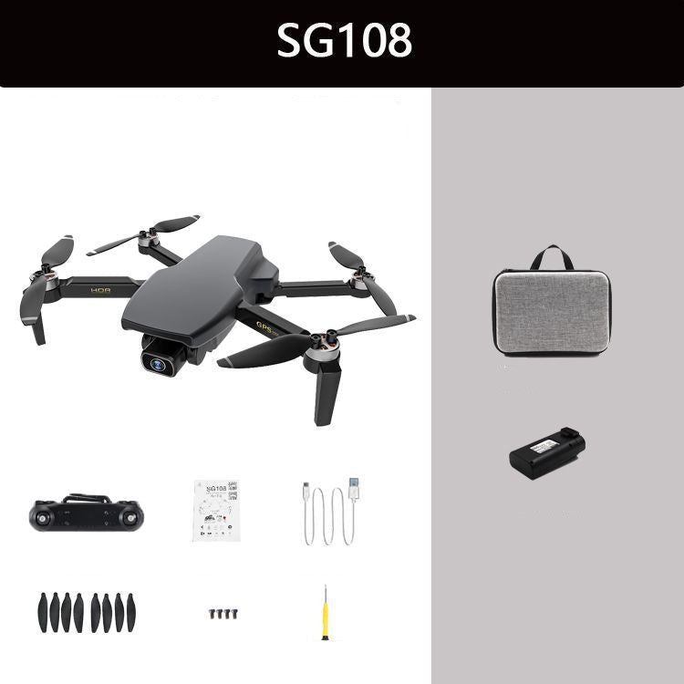 Drone pliable à quatre axes avec télécommande, caméra 4K haute définition - IVOIRART.COM