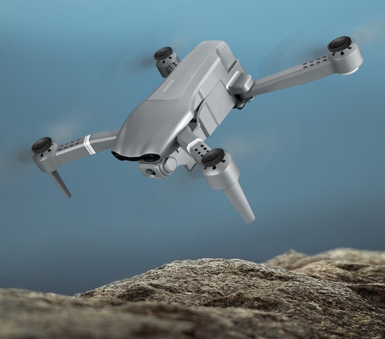 Drone pliable avec caméra UHD 4K, positionnement GPS, vol intelligent et batterie 7,4V 1800mAh - IVOIRART.COM