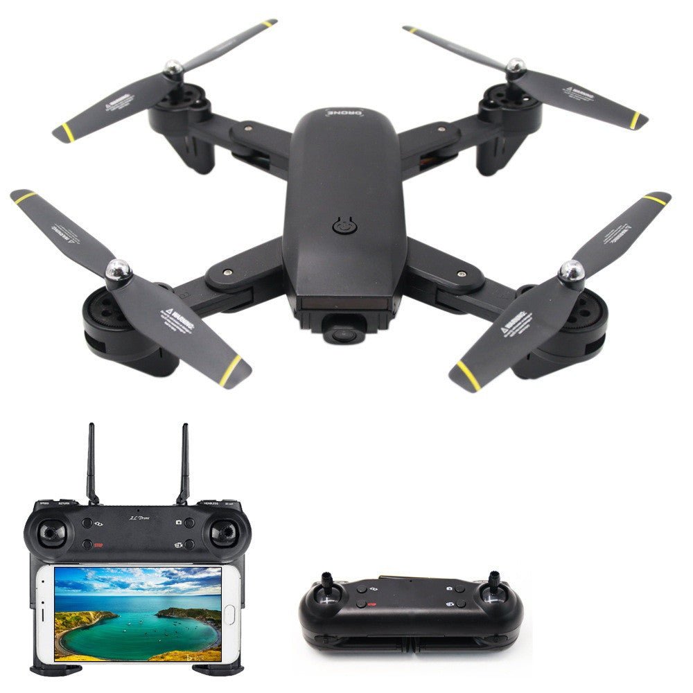 Drone pliable DM107S double caméra 4K HD, positionnement Optical Flow, 6 axes v1 - IVOIRART.COM