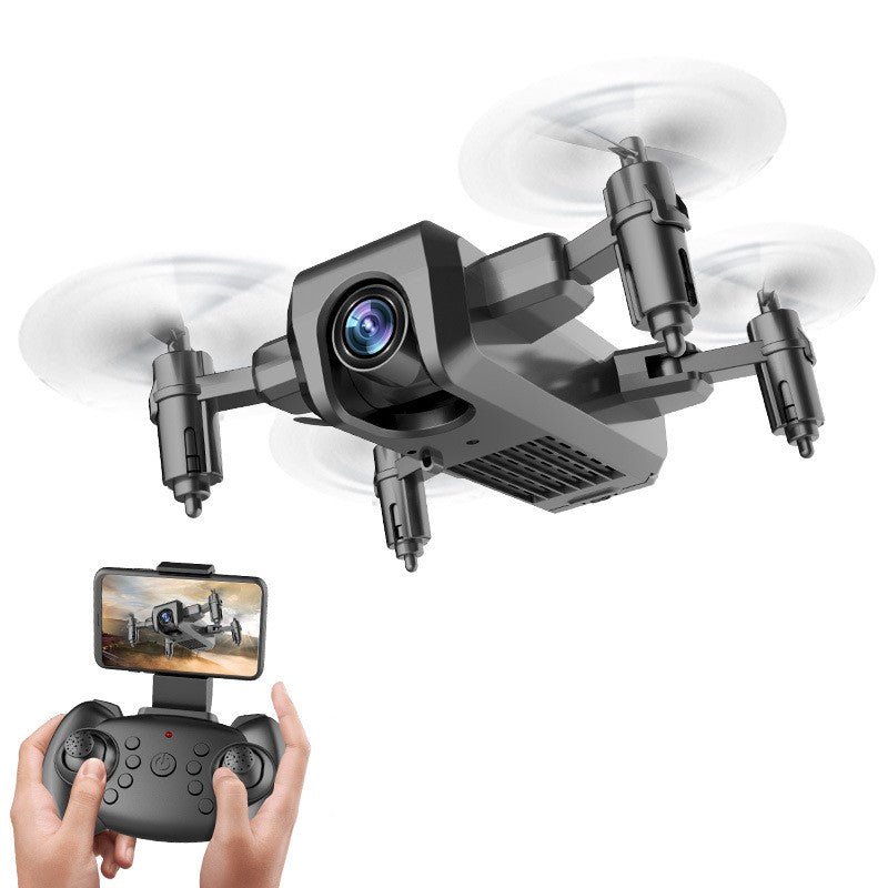 Drone pliable miniature noir, blanc, rouge pour photographie aérienne, H2, 6 canaux - IVOIRART.COM