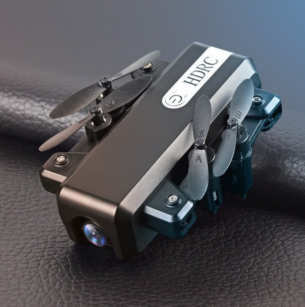 Drone pliable miniature noir, blanc, rouge pour photographie aérienne, H2, 6 canaux - IVOIRART.COM