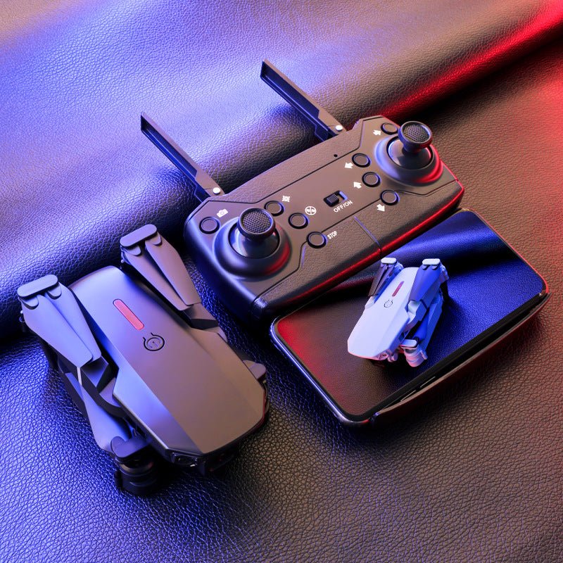 Drone pliant haute définition à quatre rotors pour capturer vos aventures aériennes - IVOIRART.COM