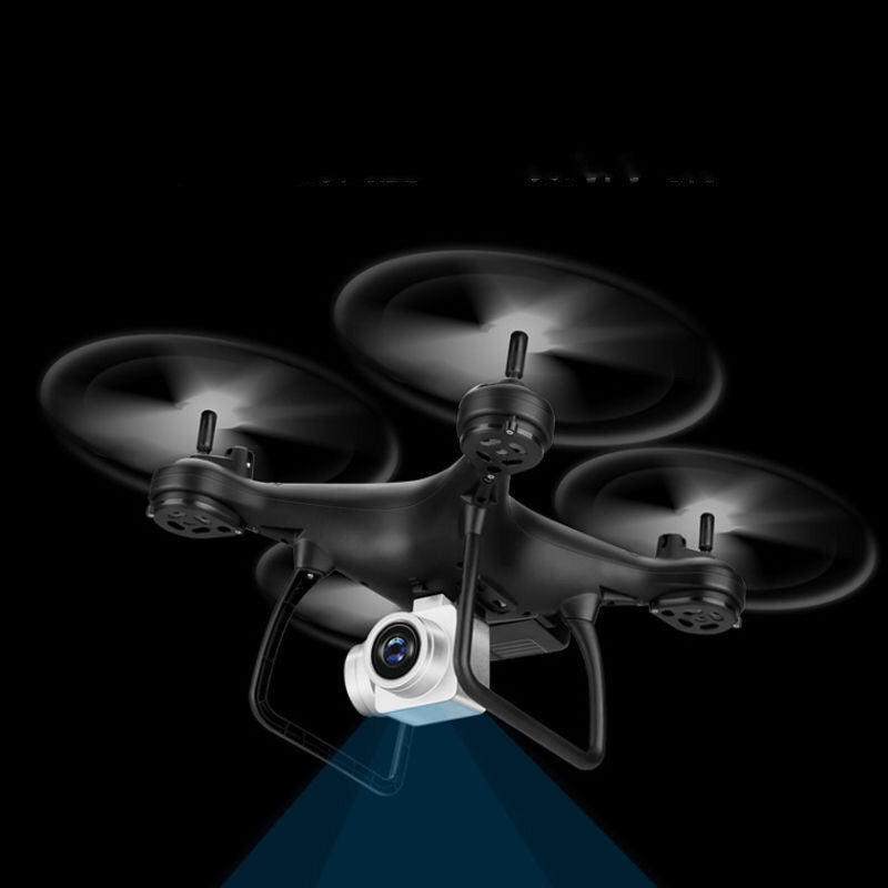 Drone quadricoptère intelligent noir avec caméra HD 4K/6K pour enfants - IVOIRART.COM