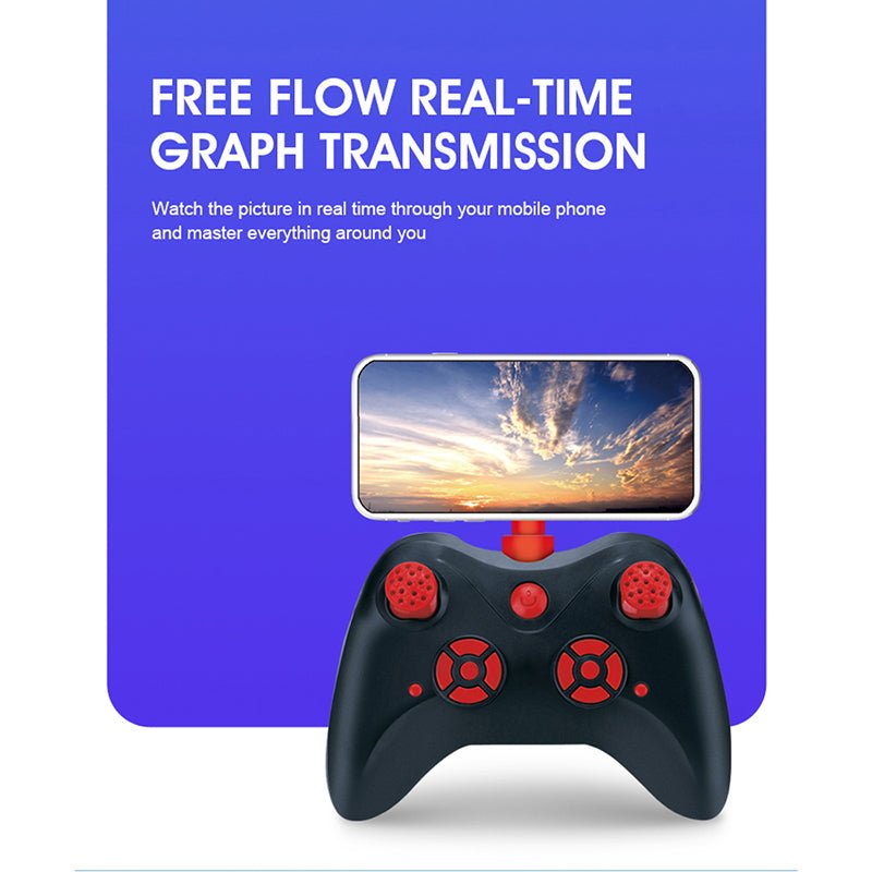 Drone Quadricoptère Pliable KY606D avec Caméra 4K, Contrôle WIFI et LED - IVOIRART.COM