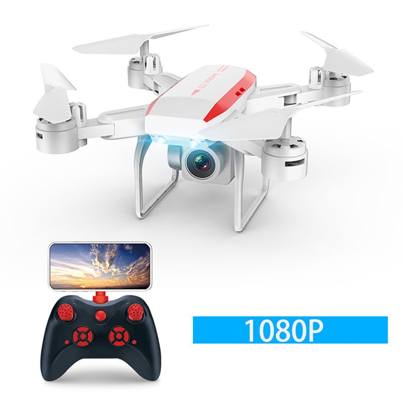 Drone Quadricoptère Pliable KY606D avec Caméra 4K, Contrôle WIFI et LED - IVOIRART.COM