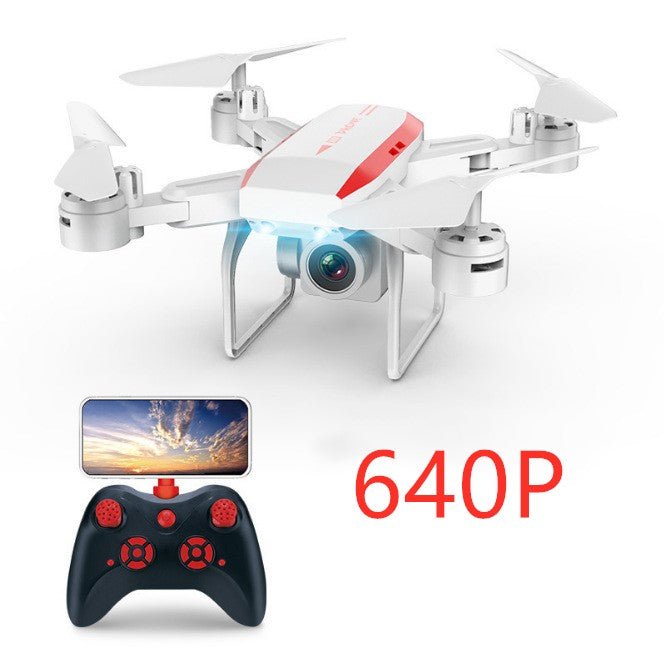 Drone Quadricoptère Pliable KY606D avec Caméra 4K, Contrôle WIFI et LED - IVOIRART.COM