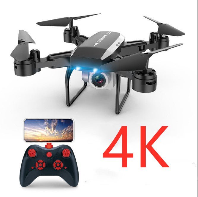 Drone Quadricoptère Pliable KY606D avec Caméra 4K, Contrôle WIFI et LED - IVOIRART.COM