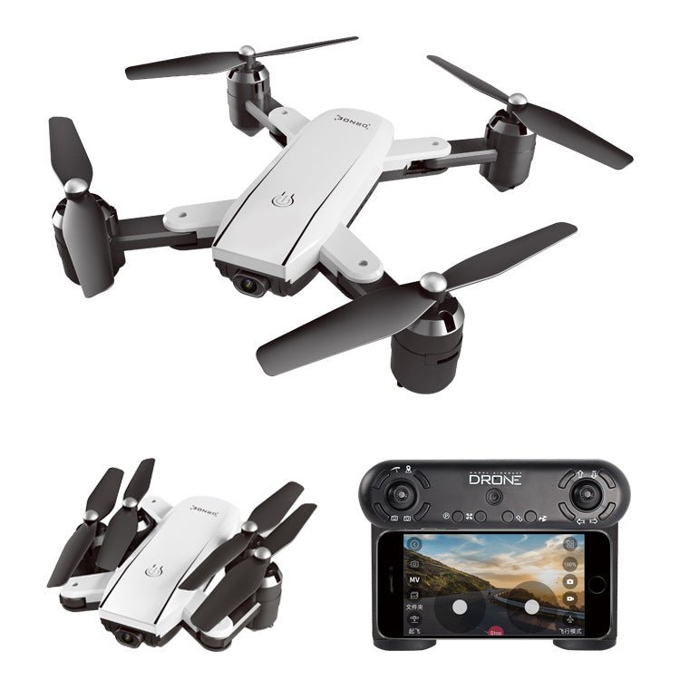 Drone télécommandé pliable pour loisirs avec autonomie prolongée de 16 minutes - IVOIRART.COM