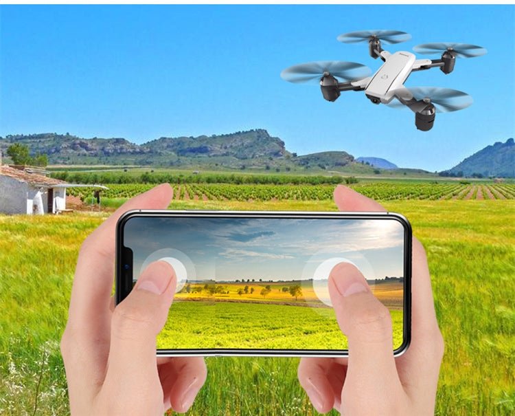 Drone télécommandé pliable pour loisirs avec autonomie prolongée de 16 minutes - IVOIRART.COM