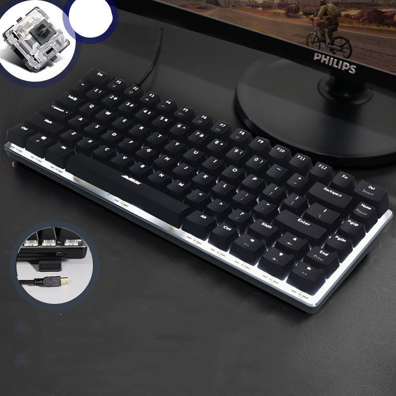 Clavier Mécanique pour Notebook de Jeu Heijue AK33 avec 82 Touches Rétroéclairées