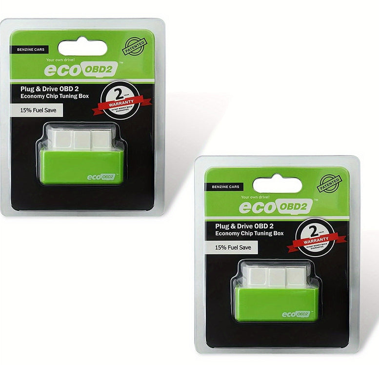 Boîtier Éco OBD2 Plug and Play pour Voiture Essence - Économie de Carburant Driver