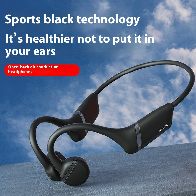 Casque Sans Fil Bluetooth Deuxième Génération H12 à Conduction Osseuse Ouverte