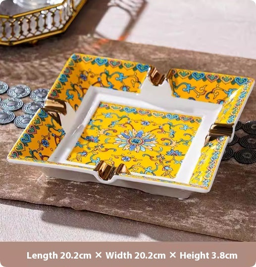 Grand Cendrier en Céramique Mode Cigare Bar à Domicile