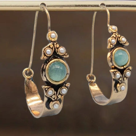 Boucles d'oreilles créatives vintage pour femmes