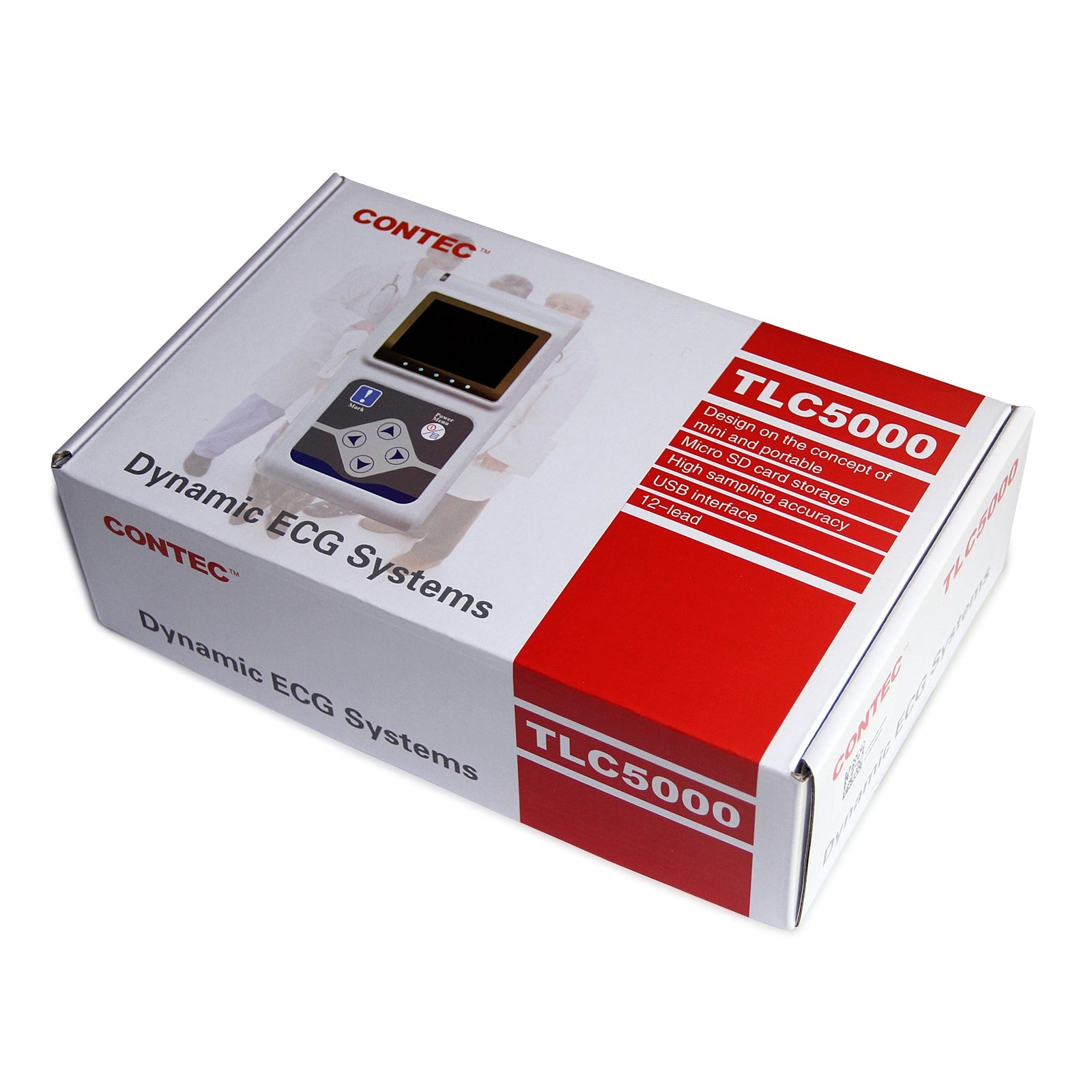 ECG Holter 12 Channel 12 Lead EKG System 24 Hours Multi Language Monitoring PC SW CE FDA - IVOIRART.COM