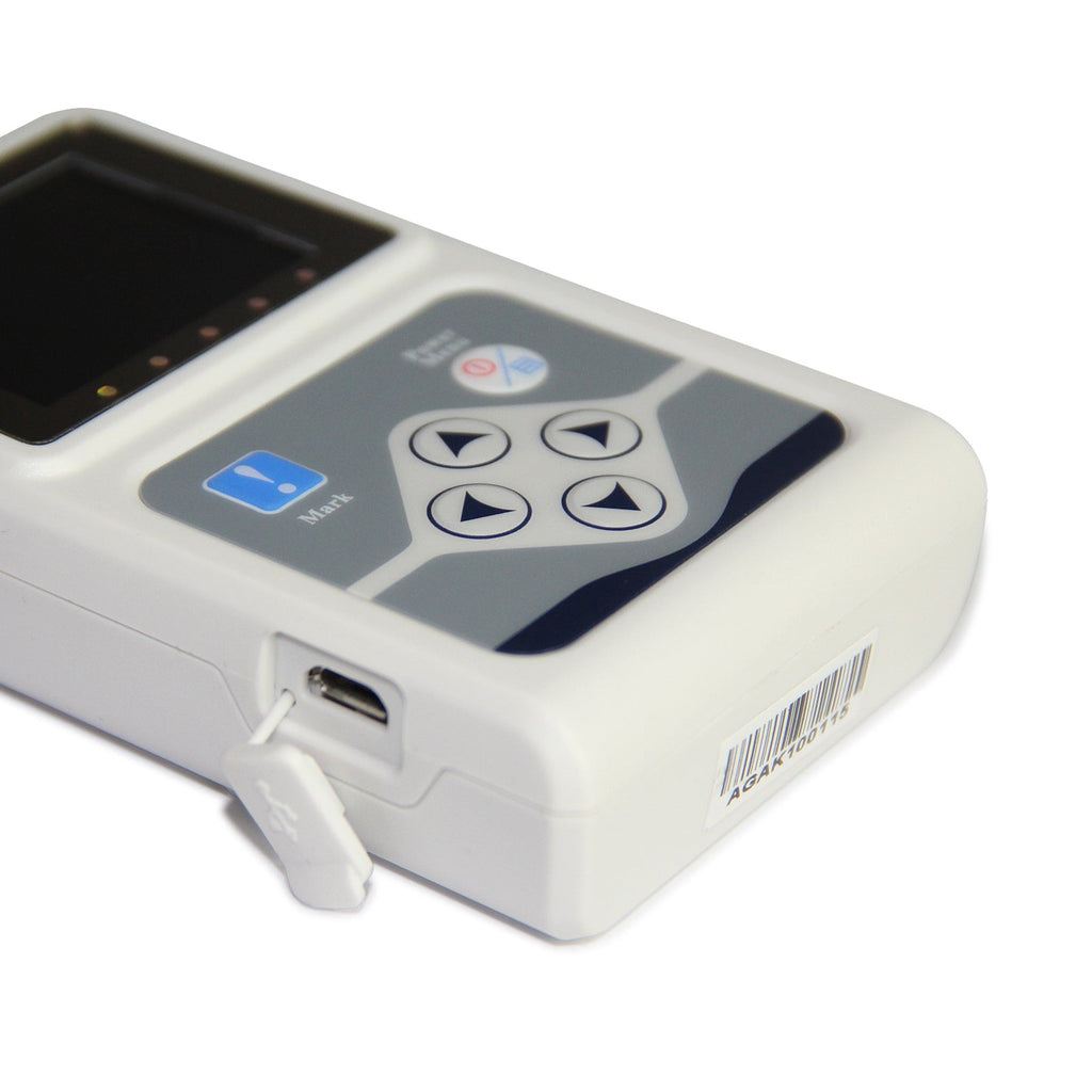 ECG Holter 12 Channel 12 Lead EKG System 24 Hours Multi Language Monitoring PC SW CE FDA - IVOIRART.COM