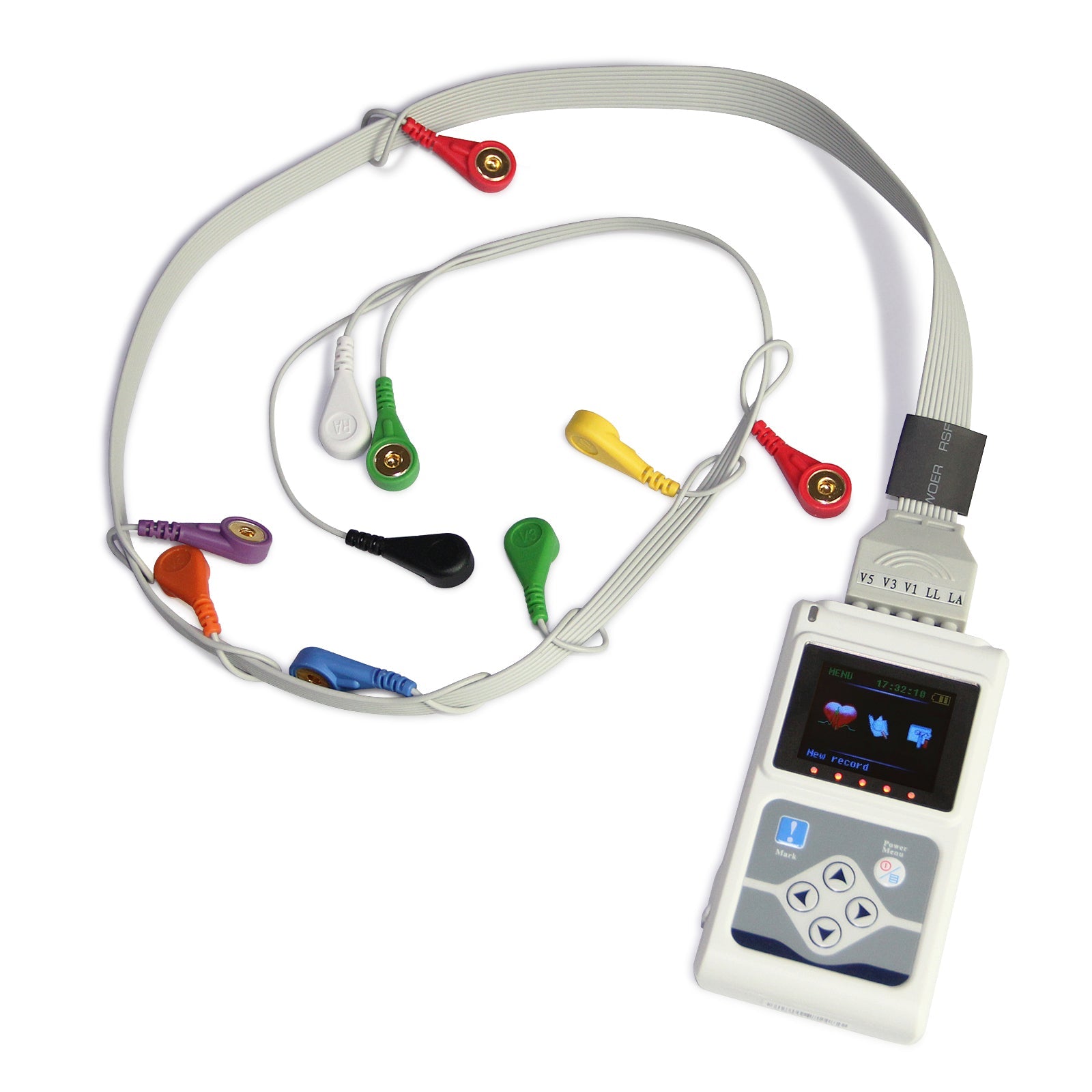 ECG Holter 12 Channel 12 Lead EKG System 24 Hours Multi Language Monitoring PC SW CE FDA - IVOIRART.COM