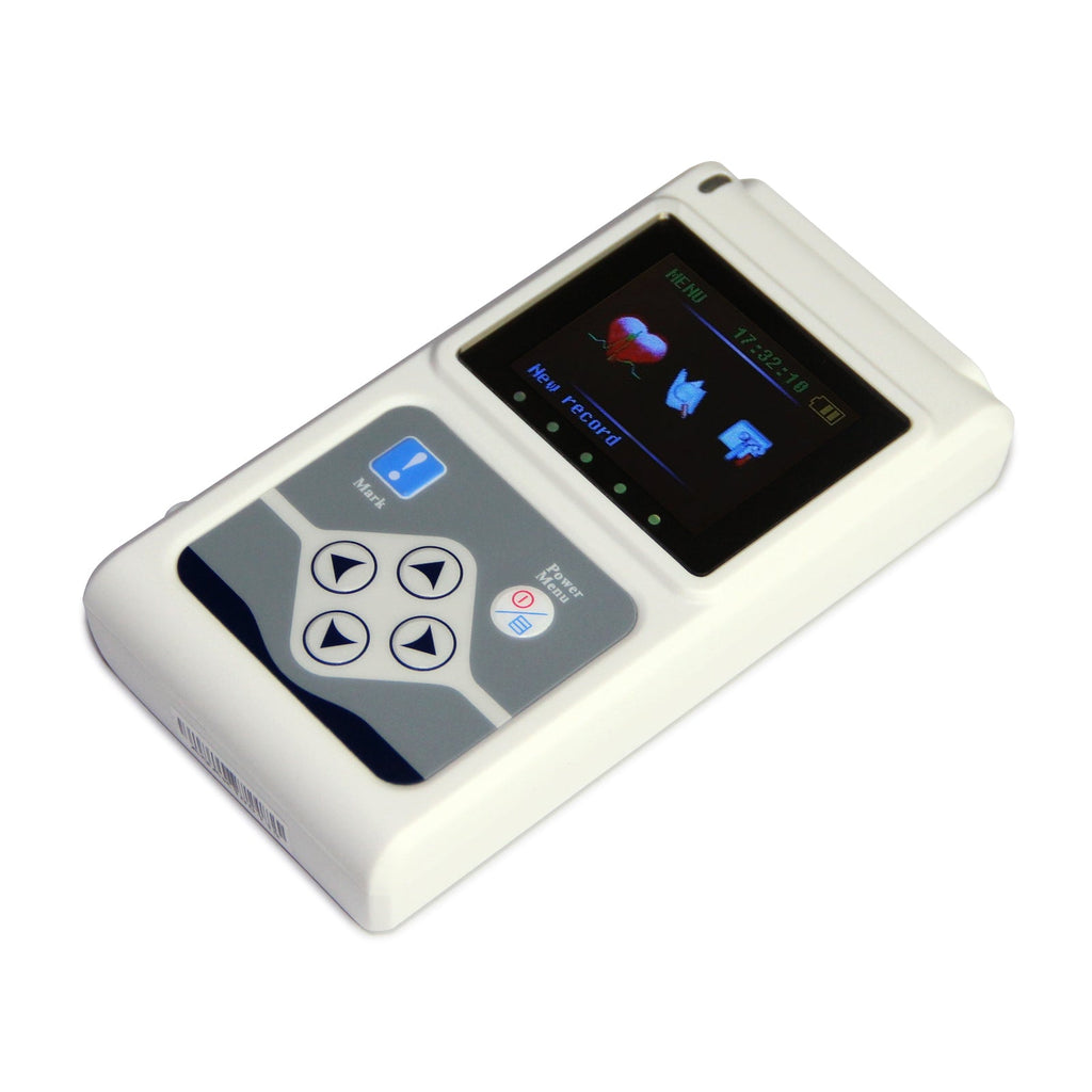 ECG Holter 12 Channel 12 Lead EKG System 24 Hours Multi Language Monitoring PC SW CE FDA - IVOIRART.COM