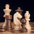 Échiquier pliant en hêtre allemand - Jeu d'échecs en bois non magnétique enfants - IVOIRART.COM