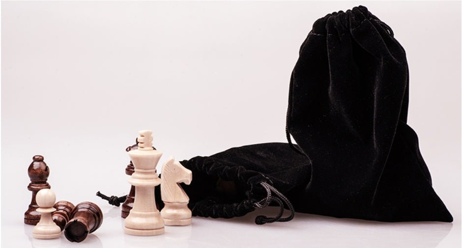 Échiquier pliant en hêtre allemand - Jeu d'échecs en bois non magnétique enfants - IVOIRART.COM