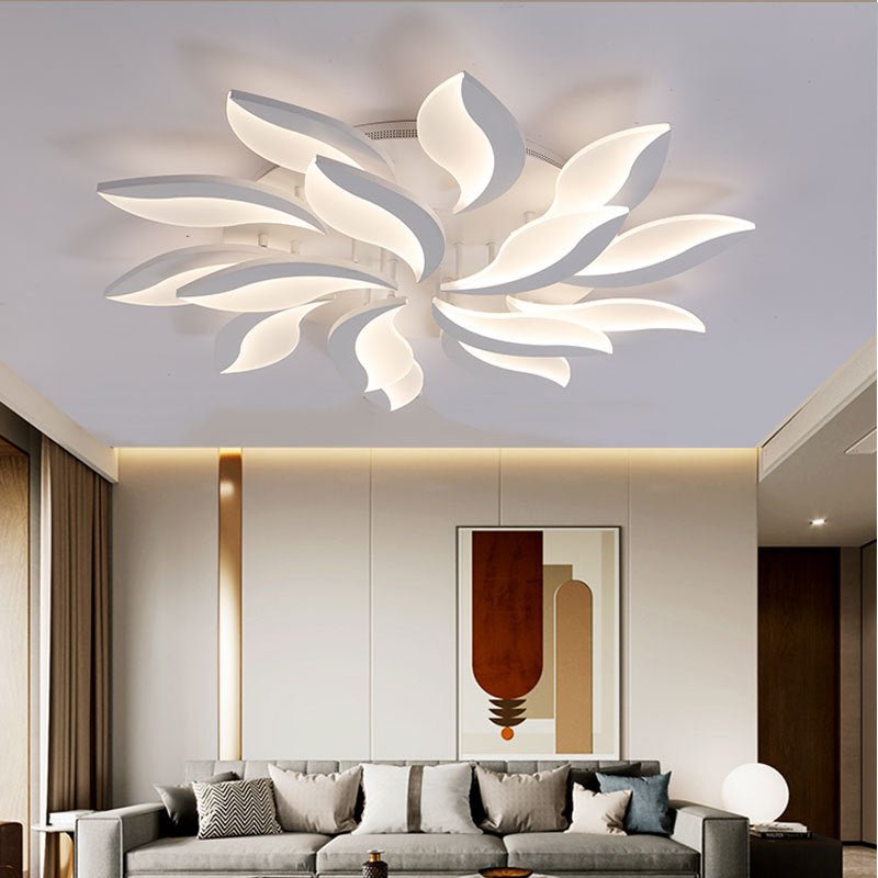 Éclairage Créatif et Personnalisé pour Salon, Ambiance Moderne et Lumineuse - IVOIRART.COM