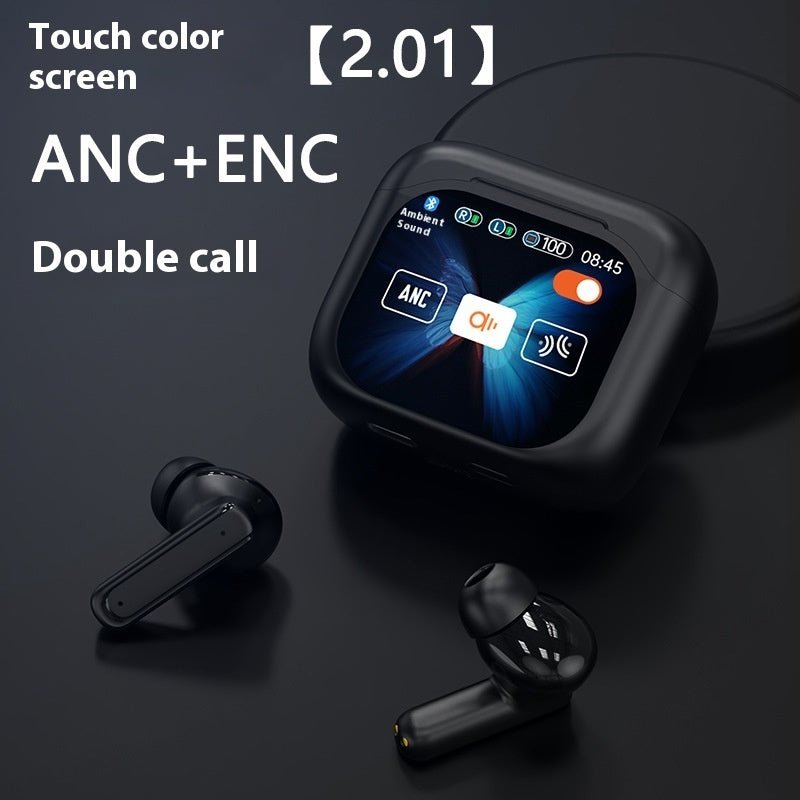 Écouteur intra-auriculaire Bluetooth à écran couleur large et réduction de bruit - IVOIRART.COM