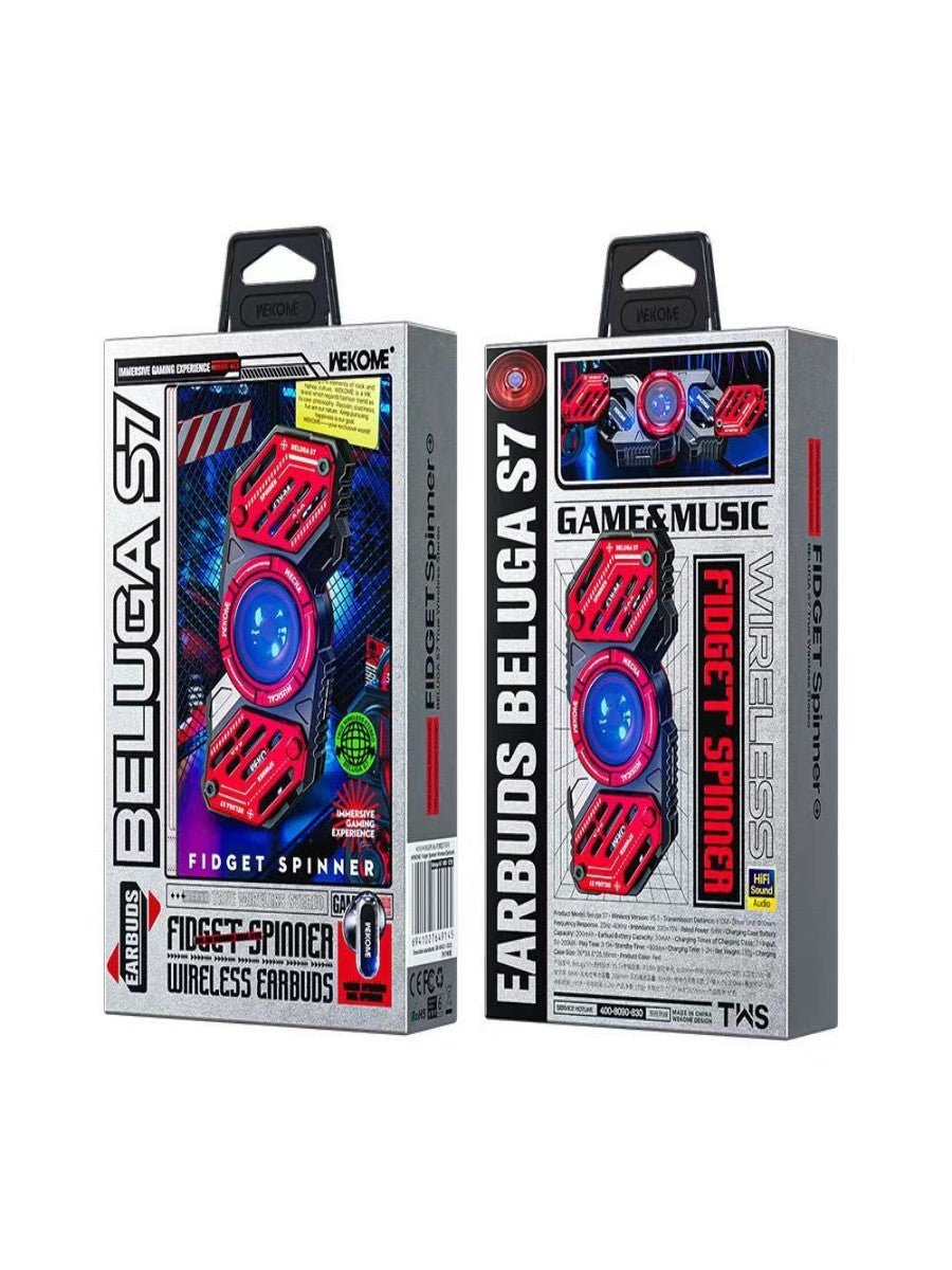 Ecouteurs Bluetooth Alliage Zinc S7 — HiFi, réduction bruit, gaming, appels Pro1 - IVOIRART.COM