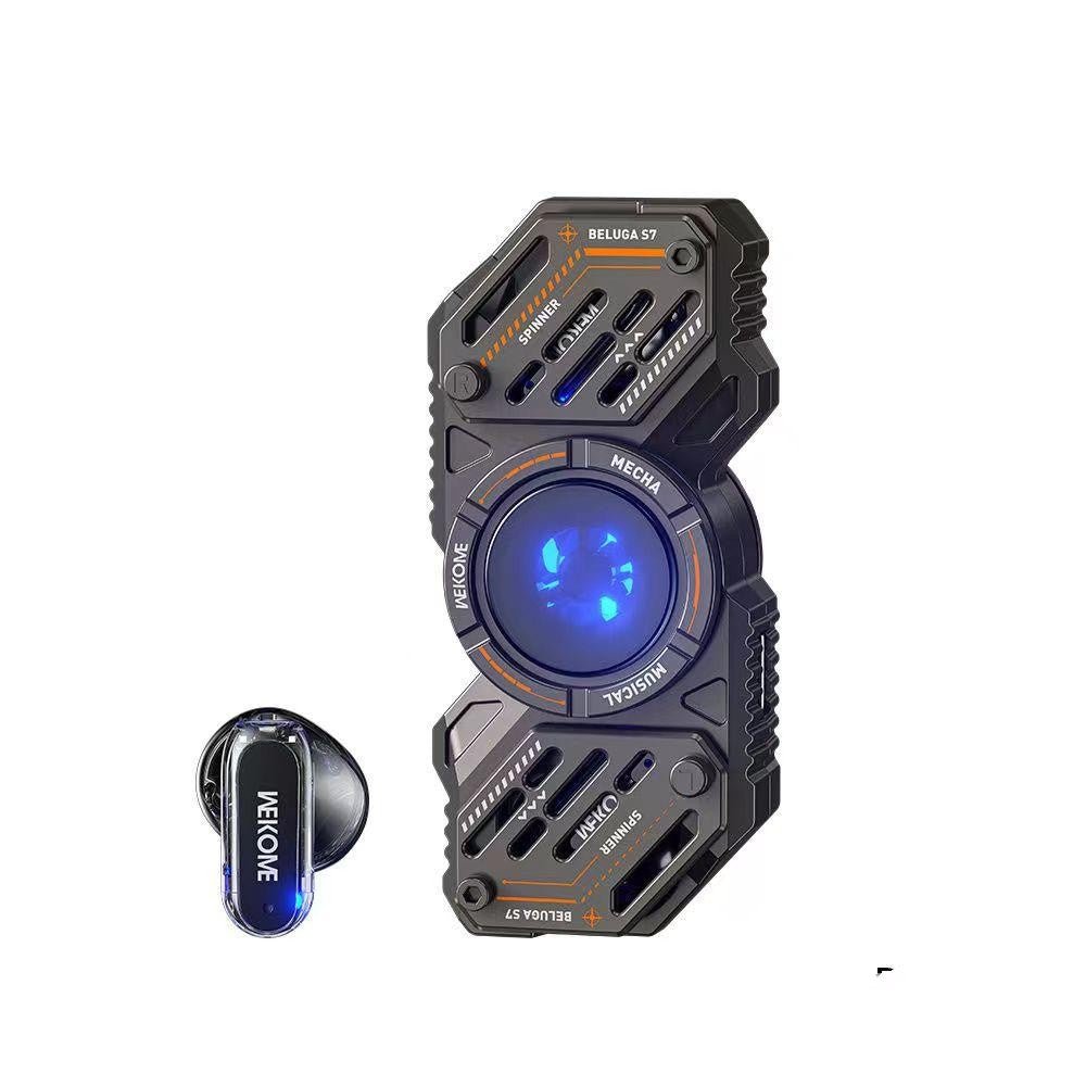 Ecouteurs Bluetooth Alliage Zinc S7 — HiFi, réduction bruit, gaming, appels Pro1 - IVOIRART.COM