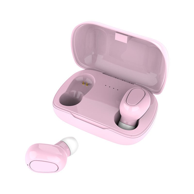 Écouteurs intra-auriculaires Sport Mini Bluetooth 5.0, confort fermé, 5h—compact - IVOIRART.COM
