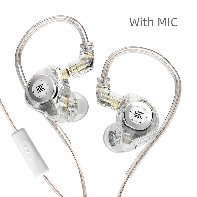 Écouteurs KZ EDX Pro Neufs Casque Intra-Auriculaire Sport Basses Réduction de Bruit HIFI - IVOIRART.COM