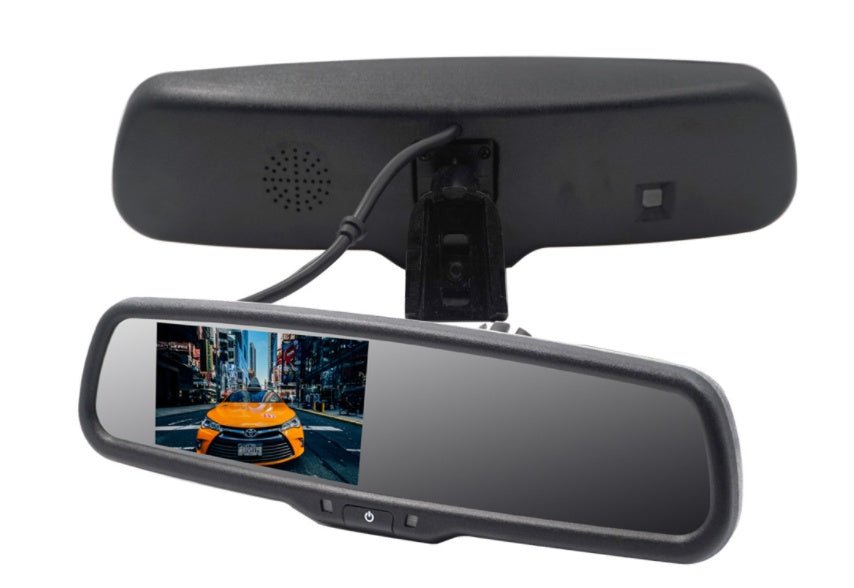 Écran 4,3'' pour rétroviseur auto-obscurcissant - Moniteur TFT 480x272, 12V OEM+ - IVOIRART.COM