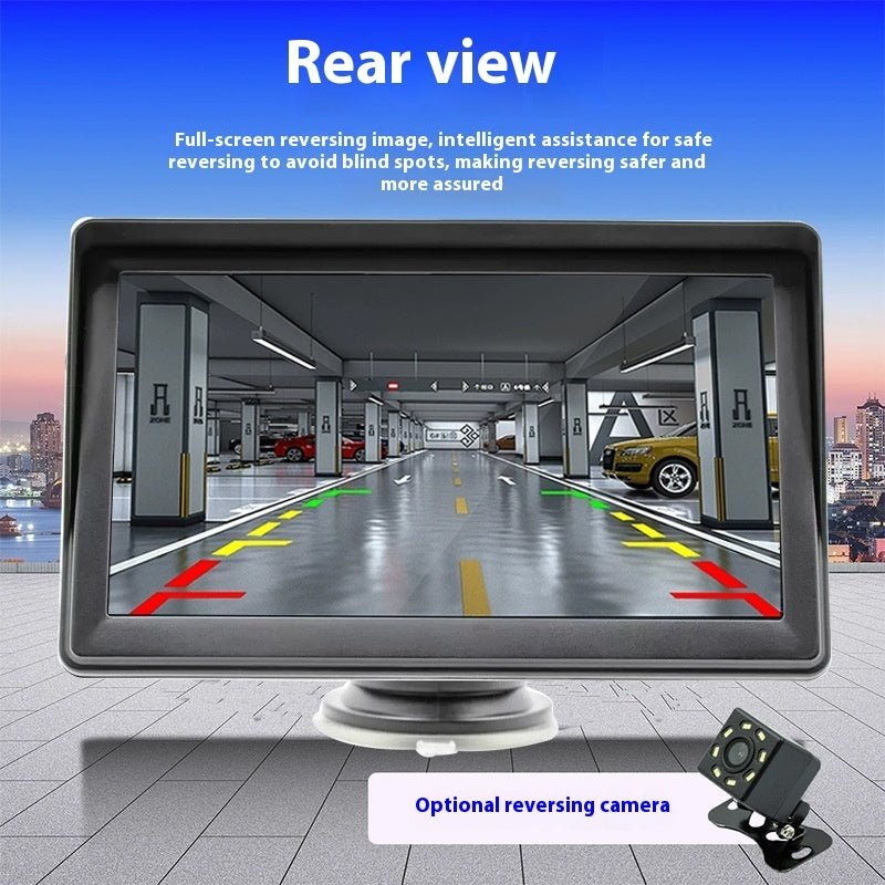 Écran 7 pouces portable voiture sans fil/filaire HD image de recul 1080p-CarPlay - IVOIRART.COM