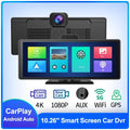 Écran intelligent Avant/arrière - Double enregistrement 1080P, CarPlay Streaming - IVOIRART.COM