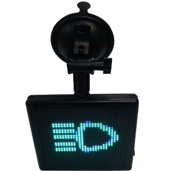 Écran LED d'expression pour voiture avec affichage carré multicolore, 5V, 5W, ABS - IVOIRART.COM