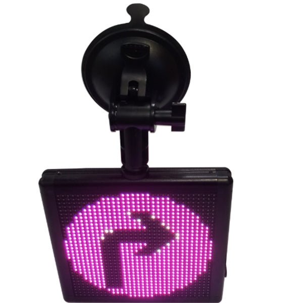 Écran LED d'expression pour voiture avec affichage carré multicolore, 5V, 5W, ABS - IVOIRART.COM