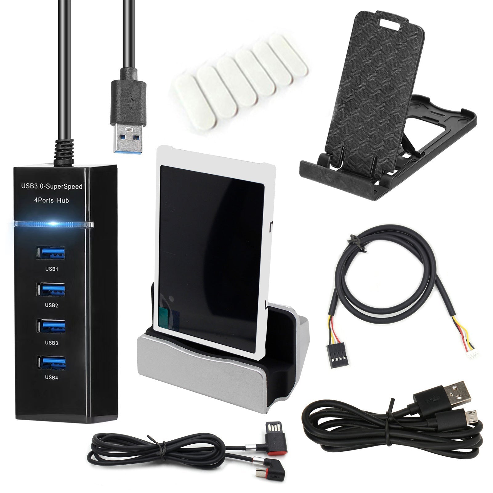Écran secondaire informatique 8,9 cm IPS grand angle USB châssis avec affichage de date - IVOIRART.COM