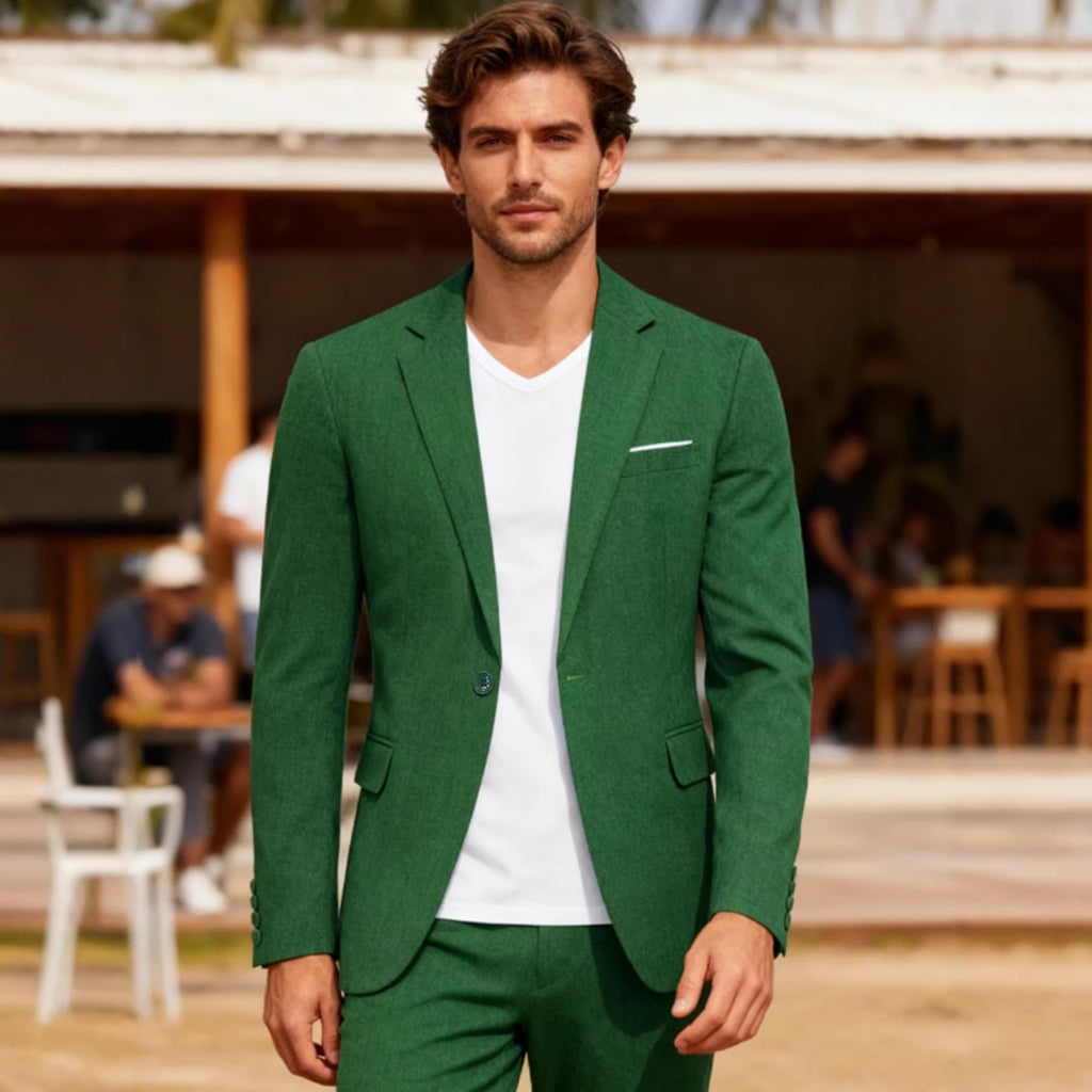 Veste Homme Décontractée à Couleur Unie et Multi-couleurs, Style Moderne