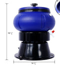 Electric 18 Lbs Vibratory Tumbler Vibratory Tumbler Bowl For Polishing Metal - IVOIRART.COM