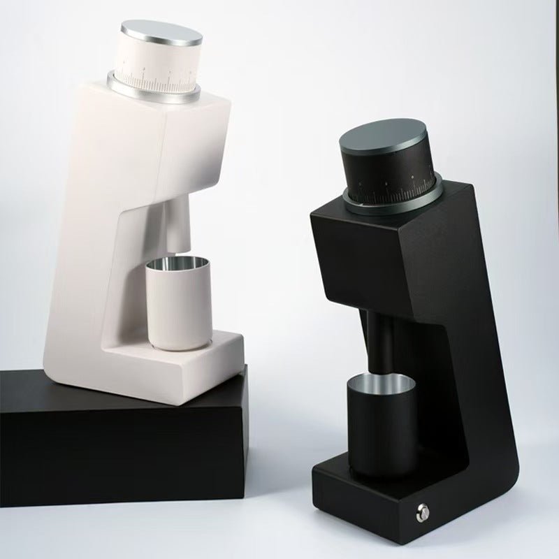 Electric Coffee Coffee Grinder Portable Home Office Inclined All Aluminum Alloy - IVOIRART.COM