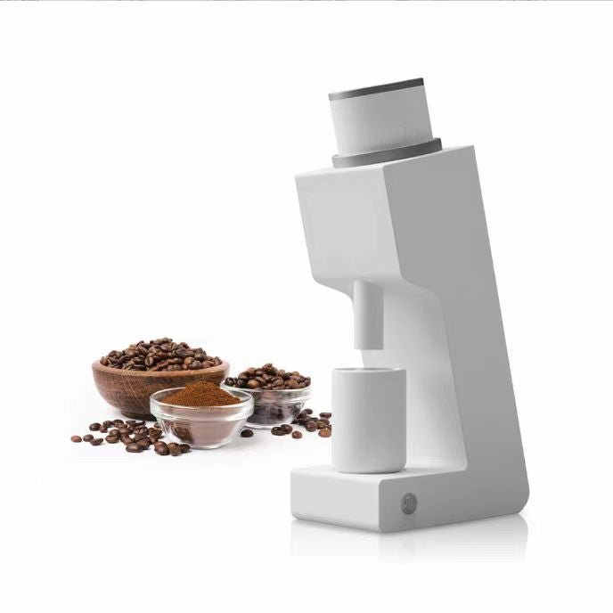 Electric Coffee Coffee Grinder Portable Home Office Inclined All Aluminum Alloy - IVOIRART.COM