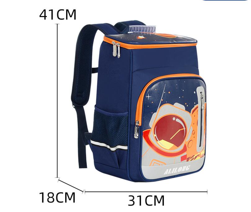 Elementary School Boy Spine Protection Lightweight Children's Backpack - IVOIRART.COM