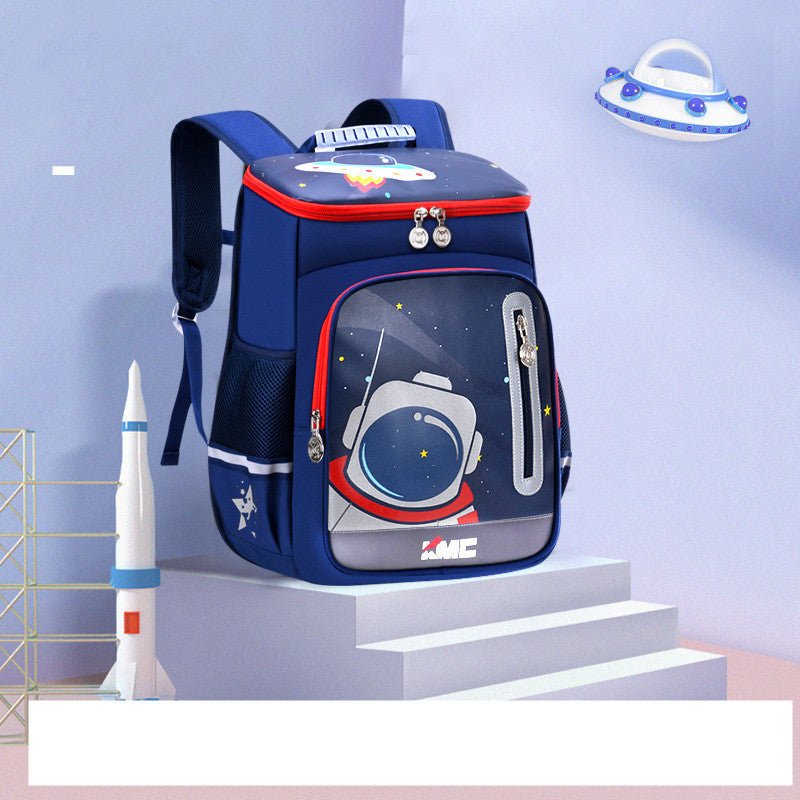 Elementary School Boy Spine Protection Lightweight Children's Backpack - IVOIRART.COM