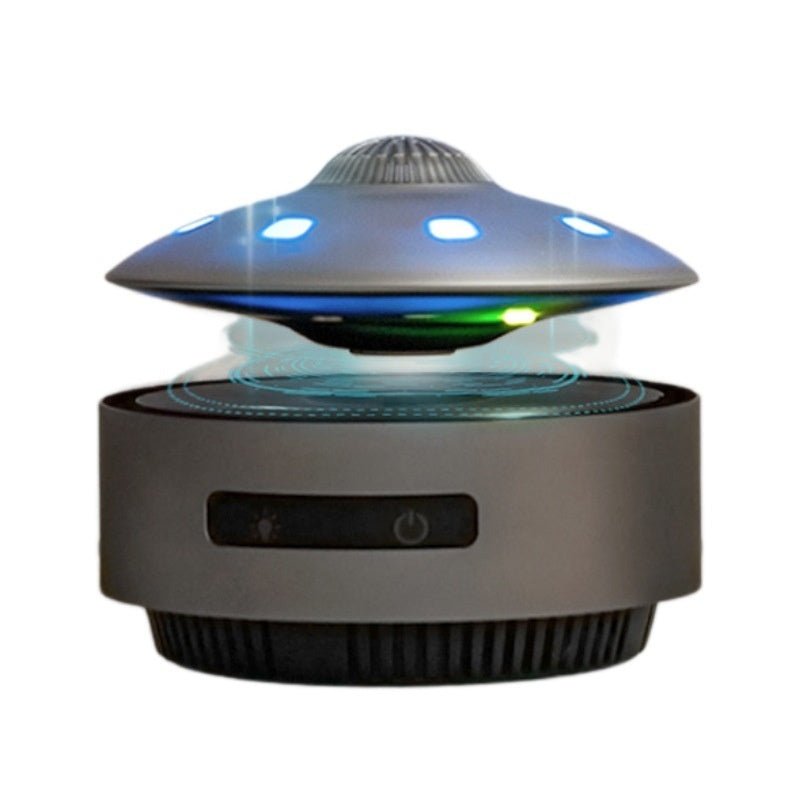 Enceinte Bluetooth lévitante à sustentation magnétique et levage automatique luxe - IVOIRART.COM