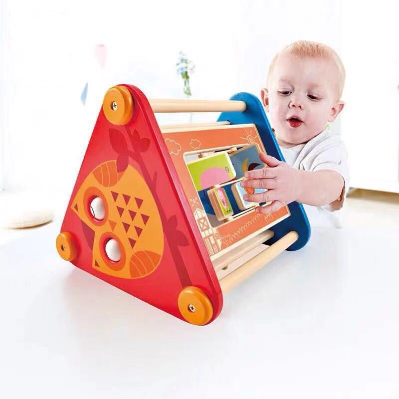 Enlightenment Triangle Game Box Early Educational Toys - IVOIRART.COM