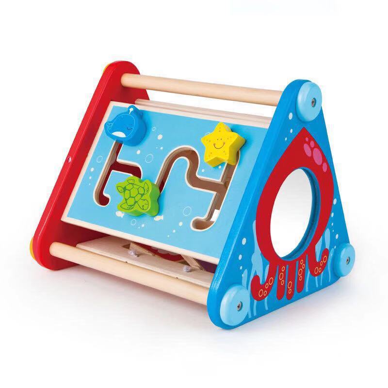 Enlightenment Triangle Game Box Early Educational Toys - IVOIRART.COM