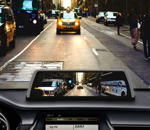 Enregistreur 10 pouces pour voiture — Navigation GPS, Bluetooth, vision nuit cams - IVOIRART.COM