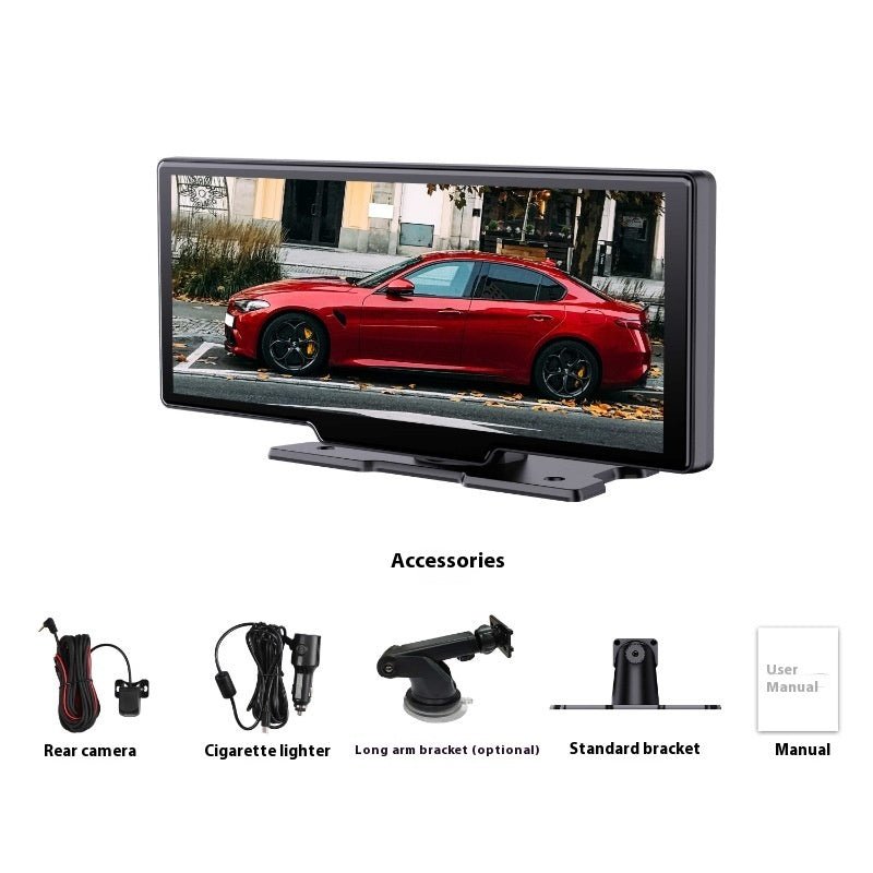 Enregistreur Auto Wireless CarPlay avec Navigation WiFi, Écran 10", 4K/2K et ADS - IVOIRART.COM