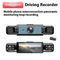 Enregistreur conduite 1080p HD sans fil surveillance avant-arrière boucle WIFIHD - IVOIRART.COM