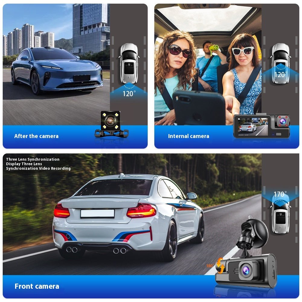 Enregistreur de Conduite avec Wi-Fi et Interconnexion Mobile, Image de Recul - IVOIRART.COM