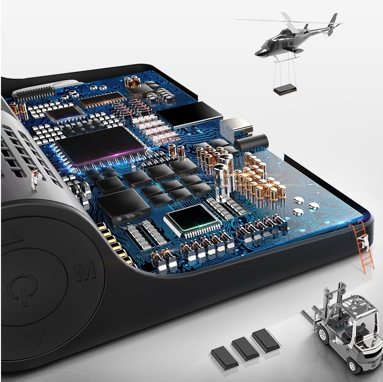 Enregistreur de Conduite Haute Définition 1080P avec Triple Caméra Intégrée GPS - IVOIRART.COM